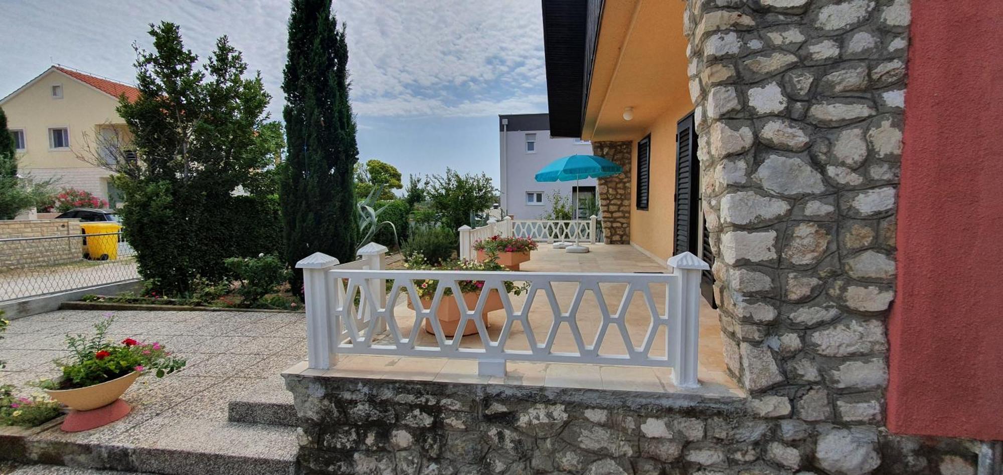 Mediterranean House 50M From The Sea Nin Luaran gambar